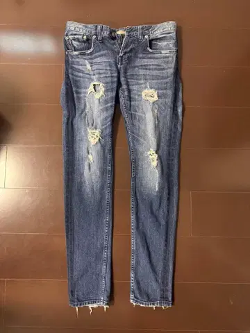 베이플로우 bayflow 스키니 데님 크러쉬 데님 데님