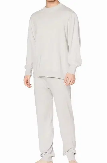 GUNZE 쾌면내비 무봉제 긴팔 긴바지