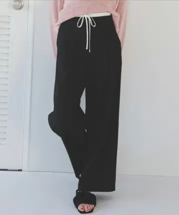 titivate 더블 허리 디자인 팬츠