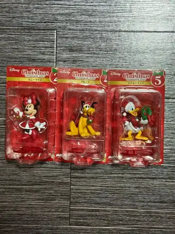 2025 디즈니 크리스마스 오너먼트 HAPPY 복권 3종 세트