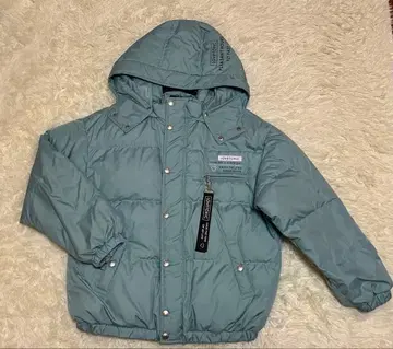 Lovetoxic 후드 부착 민트 그린 다운 자켓 L 사이즈