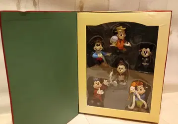 디즈니 스토어 크리스마스 컬렉션 오너먼트 세트 6체