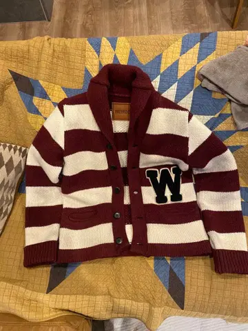 weirdo 숄카라 가디건