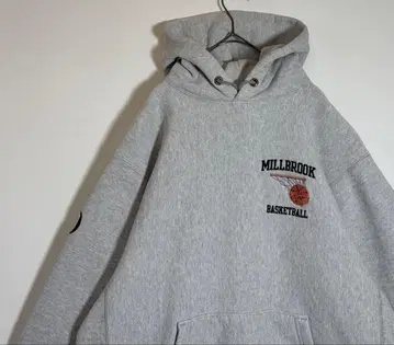 CAMBER 캠버 USA제 칼리지 자수 속기모 후드티