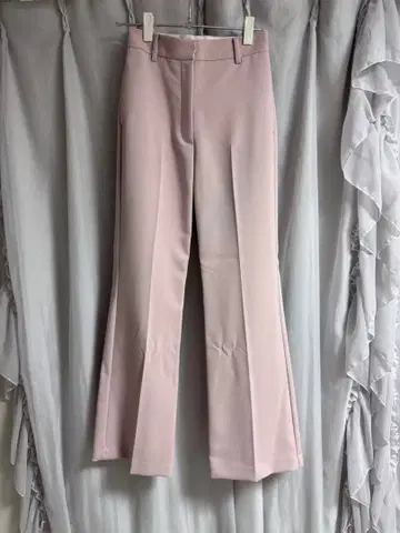 SNIDEL 핑크 플레어 슬랙스 사이즈 0