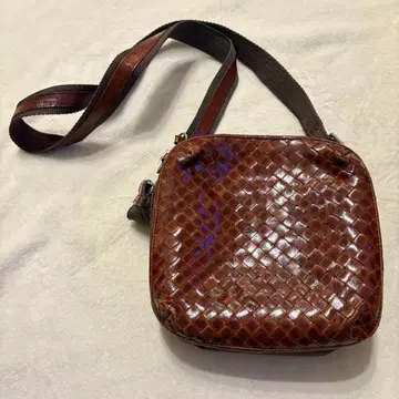 [ 새상품급 ] 브라운 가죽 숄더백