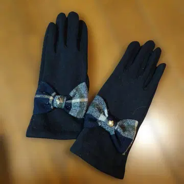 마리콴트 리본 포함 장갑 스마트폰 터치 가능