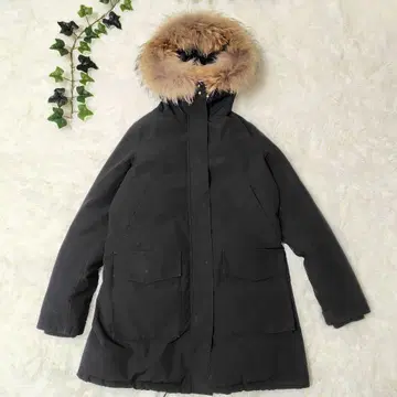 [ 새상품급 ] 그린 라벨 릴랙싱 발수 마운틴 다운 코트 퍼 L