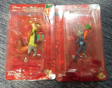 해피 복권 닉 주디 2개 세트 디즈니 오너먼트