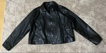 H&M 에이치앤엠 인조 가죽 숏 자켓