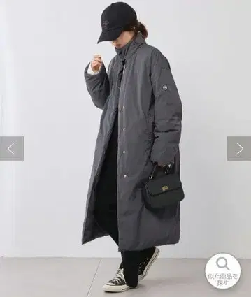 pual ce cin 프렌치 덕 다운 스탠드 코트