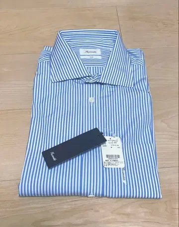 미사용 Faconnable 파소나블 긴팔 셔츠