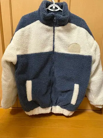 보아 자켓 네이비/화이트