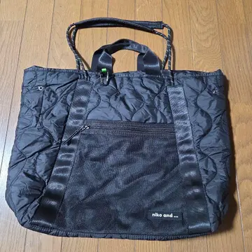 니코앤드 - 퀼팅 토트백 블랙