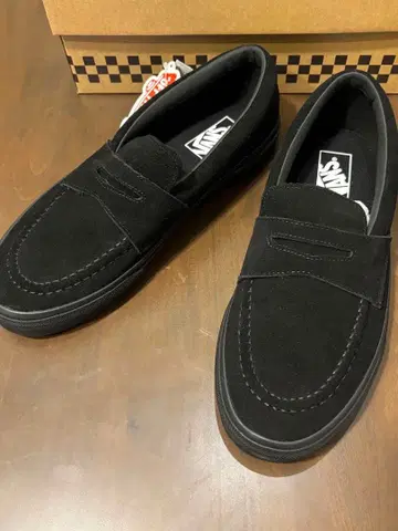 미사용 새상품 vans 스웨이드 로퍼