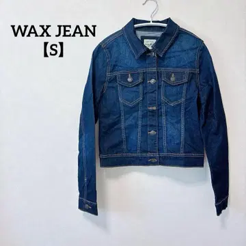 새상품급 WAX JEAN [ S ] 다크 데님 자켓 G 자켓