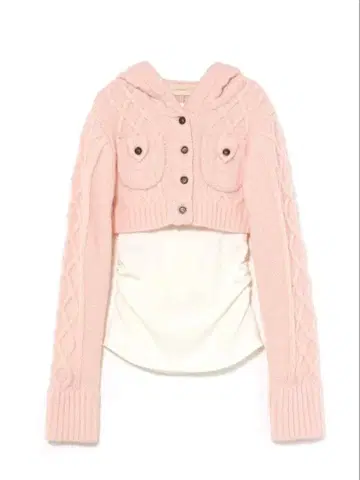 Andmary Mary 로고 케이블 니트 세트