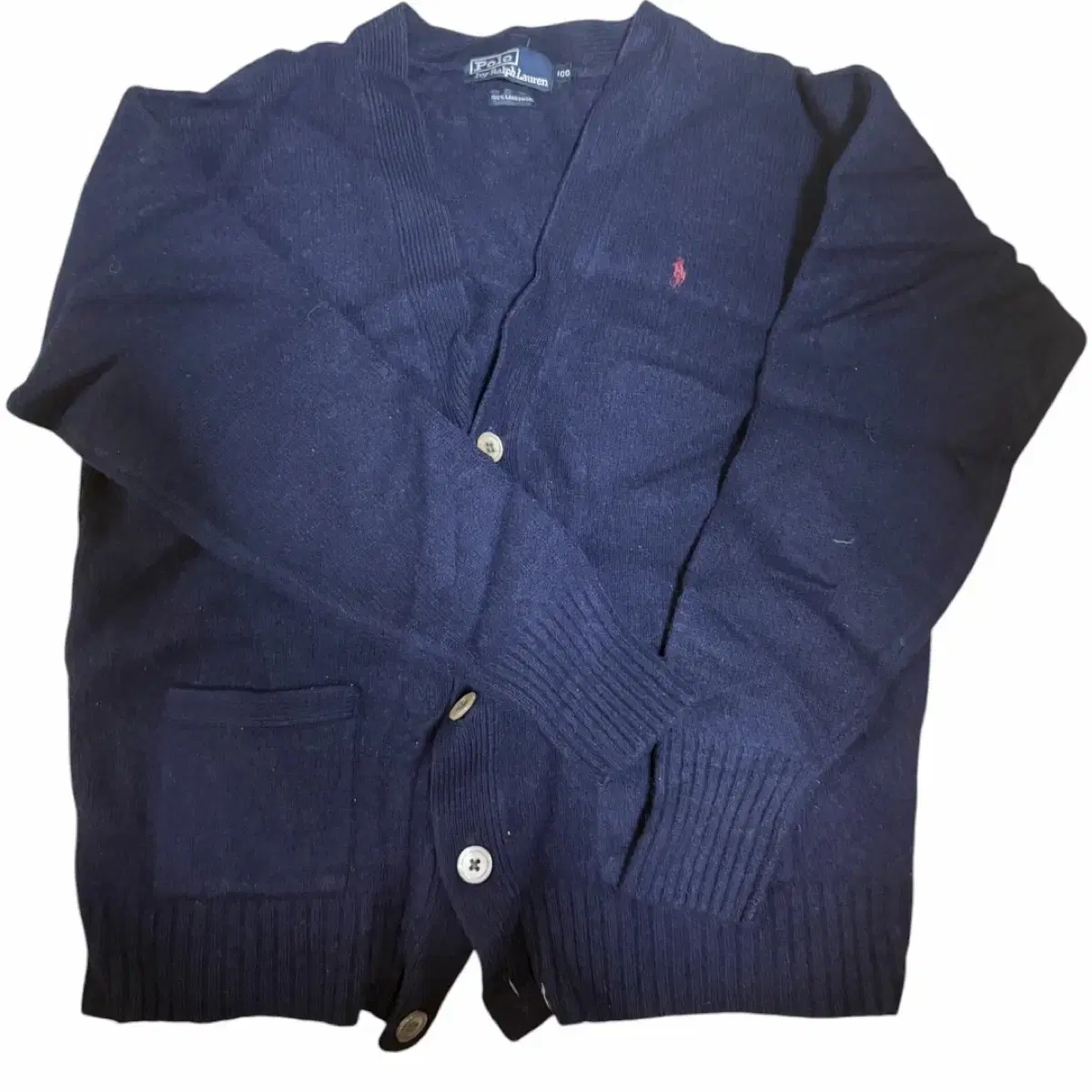 Polo Ralph Lauren navy cardigan 100
