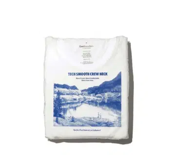 프레쉬 서비스 2팩 테크 스무스 크루넥 T 화이트 L 사이즈