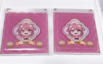 컬러풀 피치 노아님 주얼 거울