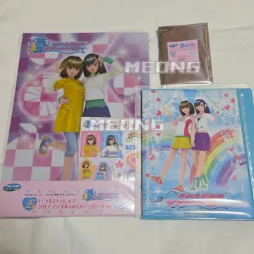 오샤레마녀 러브 and 리 러브베리 세가 럭키 쿠지 카드 홀더 세트