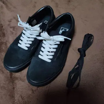 Vans 블랙 스니커즈 US 10