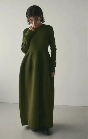 [ STYLEMIXER ] 콤비네이션 형태 니트 원피스