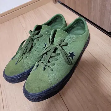 Cons ONE STAR PRO 스웨이드 카키 28cm