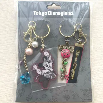 디즈니 파이리츠 오브 카리브 키체인 2개