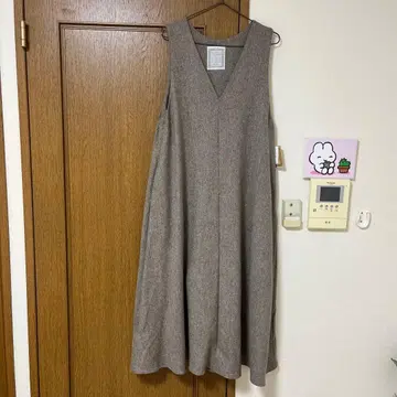 BEARDSLEY 비어즐리 컬러네프 오버롤 스커트