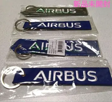 미개봉 새상품 AIRBUS 플라이트 택 키링 4개 세트