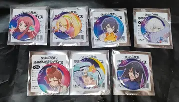 좀비랜드 사가 유메긴가 파라다이스 우주과학관 캔뱃지 7개 세트