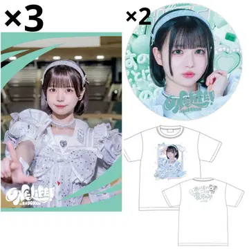 iLiFE! 복권 아이스 실사 셔츠 캔뱃지 클리어 카드