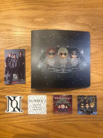 number i 스티커 세트 5매입