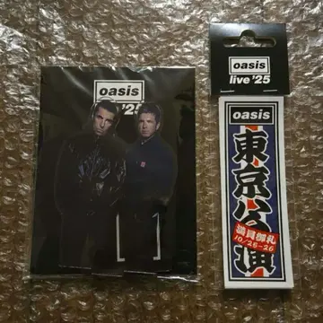 Oasis 오아시스 아크릴 스탠드 센샤후다 스티커