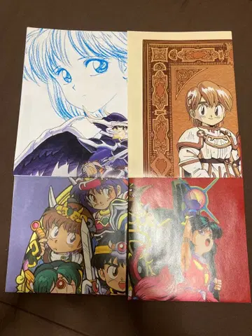 갑룡전설 빌가스트 영웅 이야기 1~4 포스터 겸 설명서