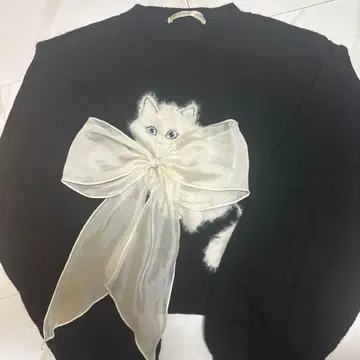 MAJESTIC LEGON 고양이 스웨터