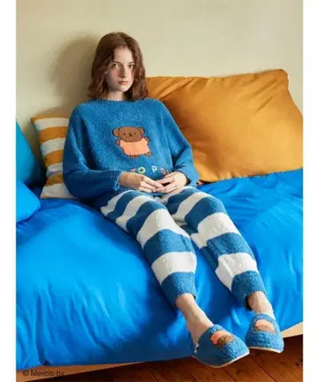 [ Dick Bruna ] 베비모코 자카드 풀오버 & 롱 팬츠 세트