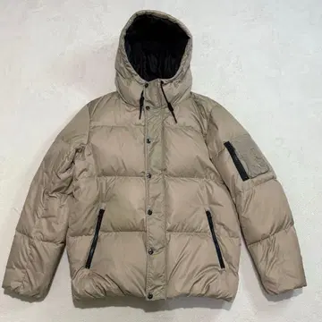 GU 다운 자켓 다운 80% 베이지 L 사이즈