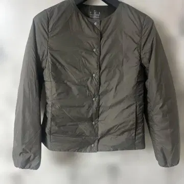 S 사이즈 무인양품 경량 다운 노카라 자켓