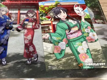 걸즈 밴드 클라이 최애 여행 클리어 파일 엽서 야스와 스바루