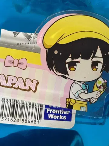 헤타리아 amo crepe 아크릴 네임 배지 일본