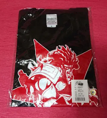 S 사이즈 죠죠의 기묘한 모험 셔츠 쿠죠 죠타로 스타 플래티넘