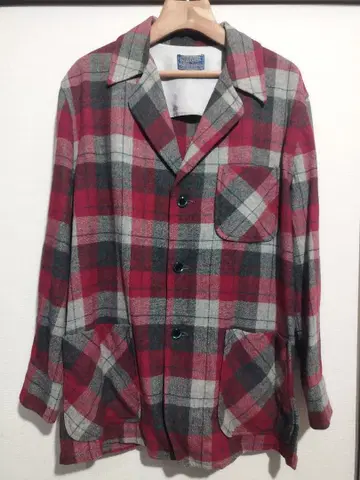 50's PENDLETON 펜들턴 울 체크 셔츠 자켓
