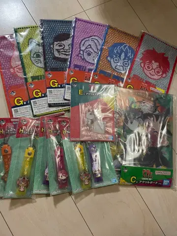 제일복권 단다단 C상 E상 G상 H상 세트