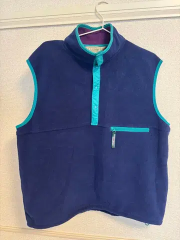 L.L.Bean 하프 지퍼 플리스 베스트 REG MEDIUM