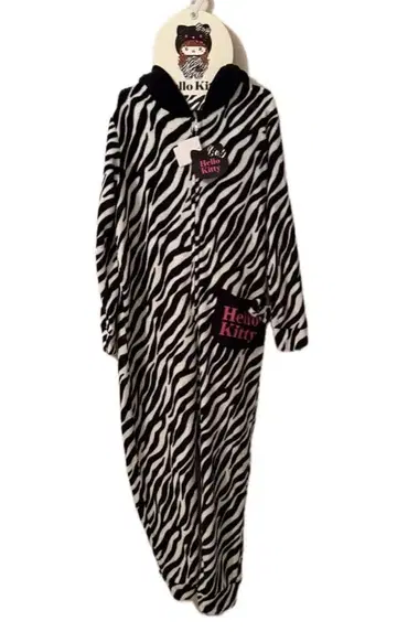 헬로키티 콤비네존 돈키 제브라