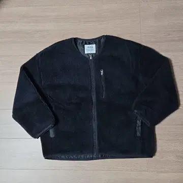ikka 블랙 플리스 자켓 L