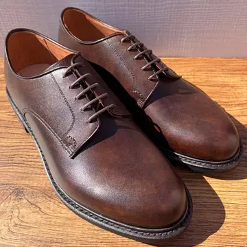 [ 미사용 ] 유니온 임페리얼 플레인토 US8.5 브라운 외날개