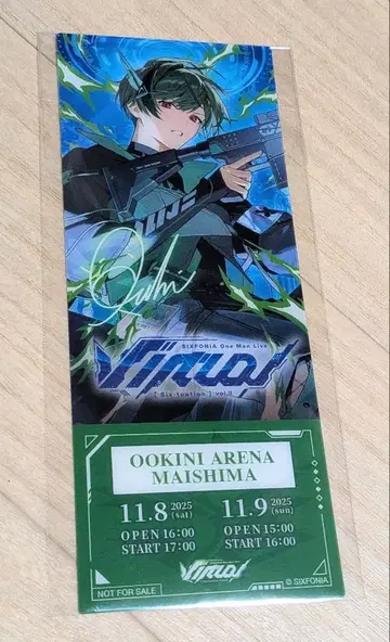 시쿠포니 vol.II -Virtual- 오사카 공연 라이브 특전 스치